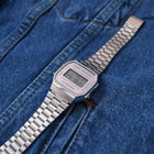 Casio Vintage Iconic A-168WEM-7EF Με Ασημί Μπρασελέ