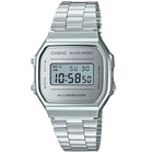 Casio Vintage Iconic A-168WEM-7EF Με Ασημί Μπρασελέ