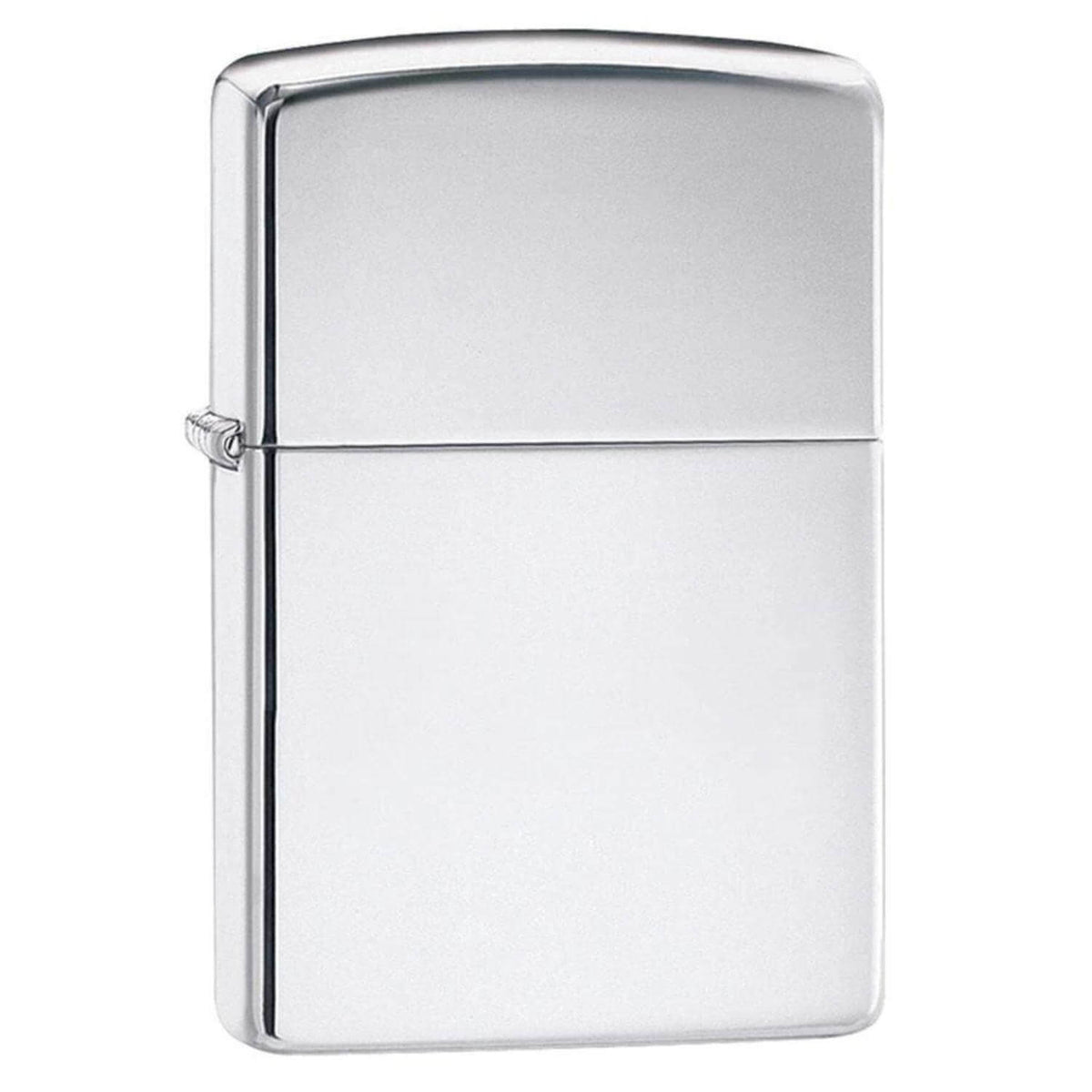 Αντιανεμικός αναπτήρας Zippo Classic Silver Chrome 250 σε ασημί χρώμα και γυαλιστερό φινίρισμα με δυνατότητα χαράγματος για ένα προσωποποιημένο δώρο.