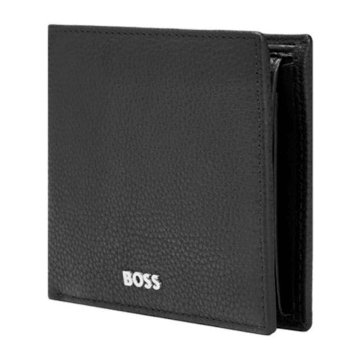 Ανδρικό Δερμάτινo Πορτοφόλι Hugo Boss HLM416A σε Μαύρο Χρώμα