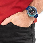 Καταδυτικό Ρολόι Citizen Promaster Aqualand BJ2169-08E Με Μπλε Λουράκι και Μαύρο Καντράν