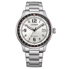 Ανδρικό Ρολόι Citizen NJ0190-51A Αυτόματο με Ασημί Μπρασελέ & Καντράν
