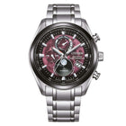 Ρολόι Citizen Eco-Drive Tsuki-yomi BY1018-80X με Ασημί Μπρασελέ