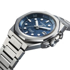 Καταδυτικό Ανδρικό Ρολόι Citizen Series 8 NB6060-58L με Ασημί Μπρασελέ & Μπλε Καντράν