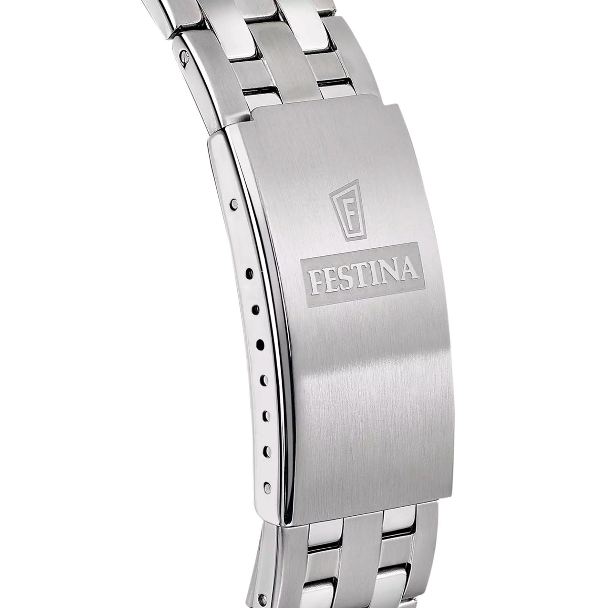 Ασημί ατσάλινο μπρασελέ ρολογιού Festina Classics F20357/5
