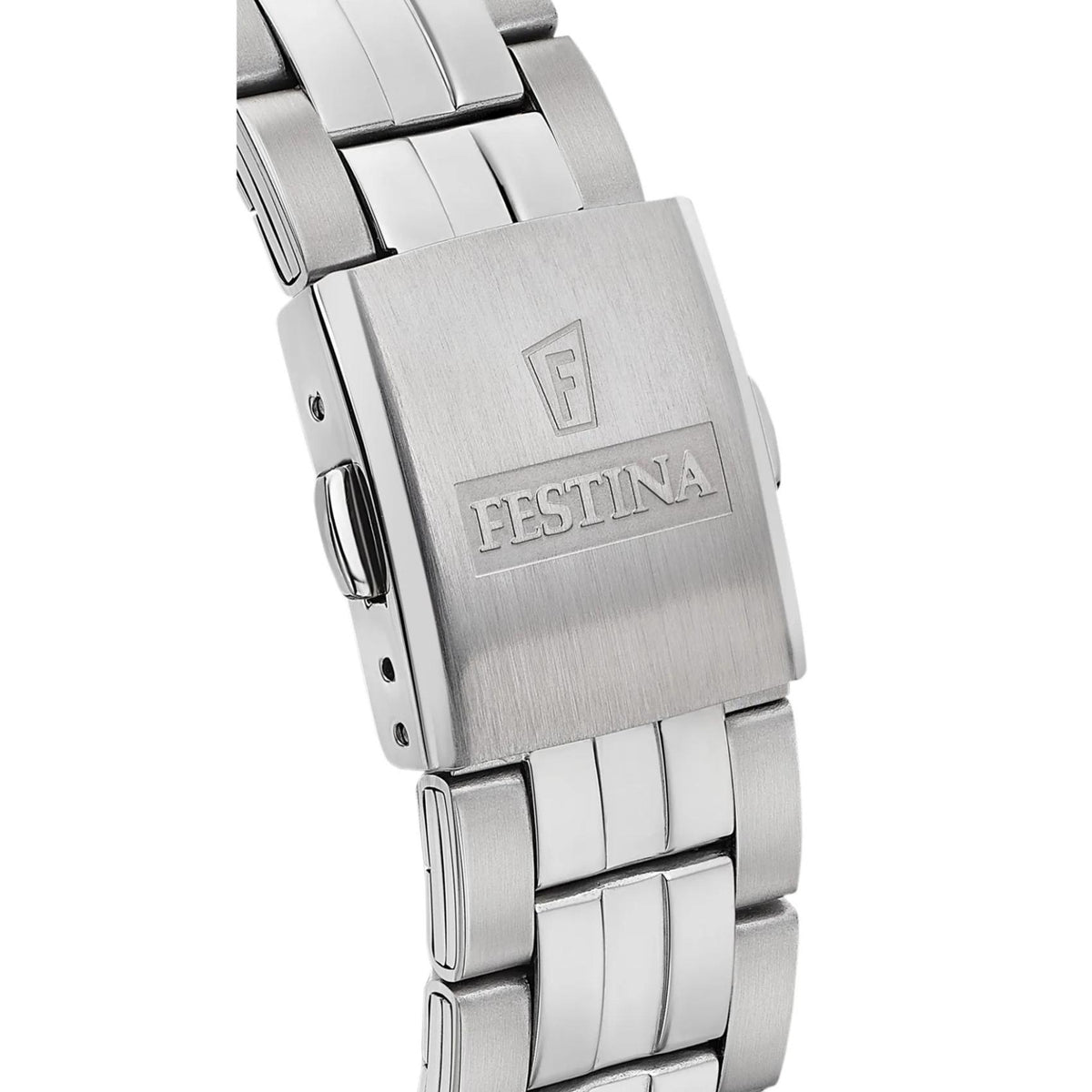 Ασημί ατσάλινο μπρασελέ ρολογιού Festina Classics F20425/7