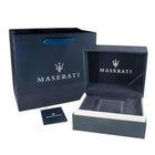 Ανδρικό Ρολόι Maserati Competizione R8853100057 με Ασημί Μπρασελέ & Πράσινο Καντράν