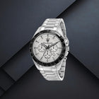 Ανδρικό Ρολόι Maserati Traguardo Limited Edition R8873612068 με Ασημί Μπρασελέ και Ασημί Καντράν