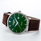 Aνδρικό Ρολόι Roamer Classico Gents 971856-41-75-05 Με Καφέ Δερμάτινο Λουράκι