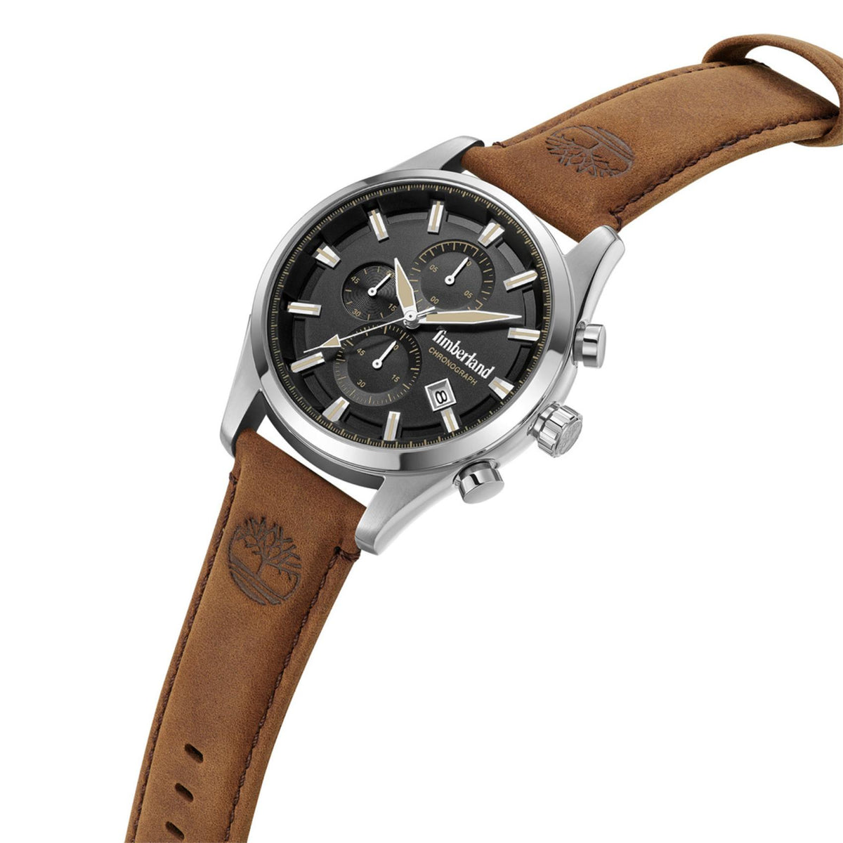 Ταμπά δερμάτινο λουράκι ρολογιού Timberland Ashmont TDWGC0109301