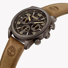 Ανδρικό Ρολόι Timberland Henniker II TDWGF0028706M Με Καφέ Λουράκι & Καφέ Καντράν