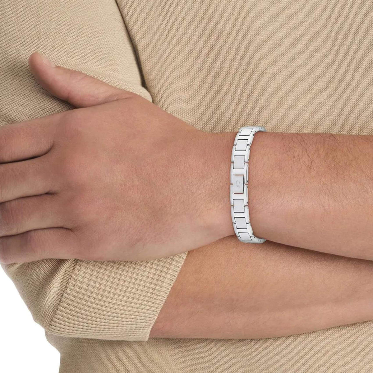 Βραχιόλι Calvin Klein 35100008 Ατσάλινο Ασημί
