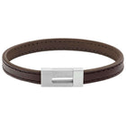 Ανδρικό Δερμάτινο Βραχιόλι Calvin Klein 35100021 Δερμάτινο Καφέ