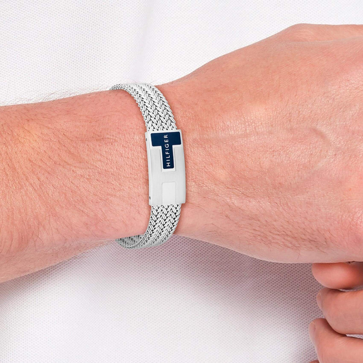 Ανδρικό Βραχιόλι Tommy Hilfiger 2790705 Ασημί