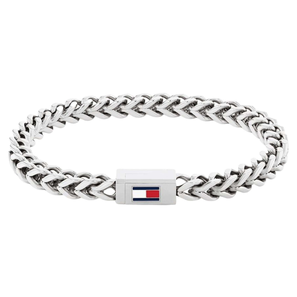 Ανδρικό βραχιόλι χειροπέδα Tommy Hilfiger 2790647 από ατσάλι σε ασημί χρώμα.