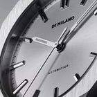 Αυτόματο Ρολόι D1 Milano Antique Code D1-ATBU01 Με Ασημί Μπρασελέ
