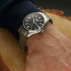 Αυτόματο Ρολόι Citizen Gents C7 NH8391-51EE Με Ασημί Μπρασελέ & Μαύρο Καντράν