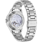 Αυτόματο Ρολόι Citizen Gents C7 NH8391-51EE Με Ασημί Μπρασελέ & Μαύρο Καντράν