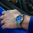 Αυτόματο Ρολόι Citizen NJ0151-88L Tsuyosa Με Ασημί Μπρασελέ & Μπλε Καντράν
