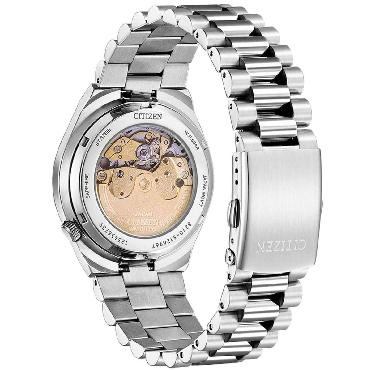 Open back μηχανισμό από ρολόι citizen Tsuyosa NJ0151-88L.