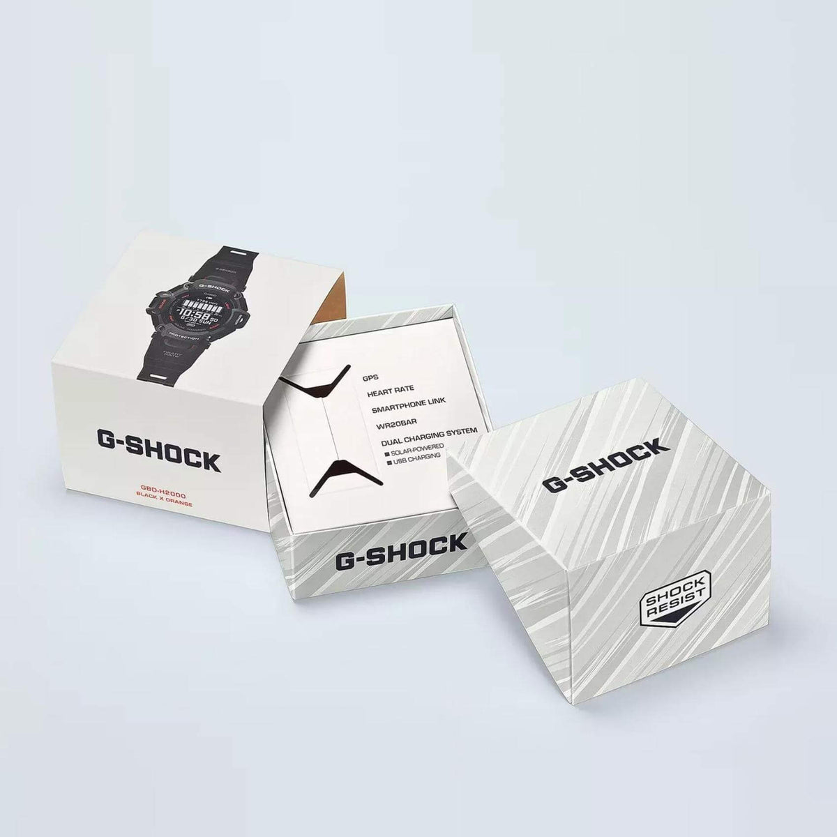 Συσκευασία ρολογιού Casio G-Shock G-Squad gbd-h2000-1aer.