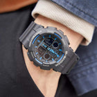 Ρολόι Χρονογράφος Casio G-Shock GA-100-1A2ER Με Μαύρο Καουτσούκ Λουράκι