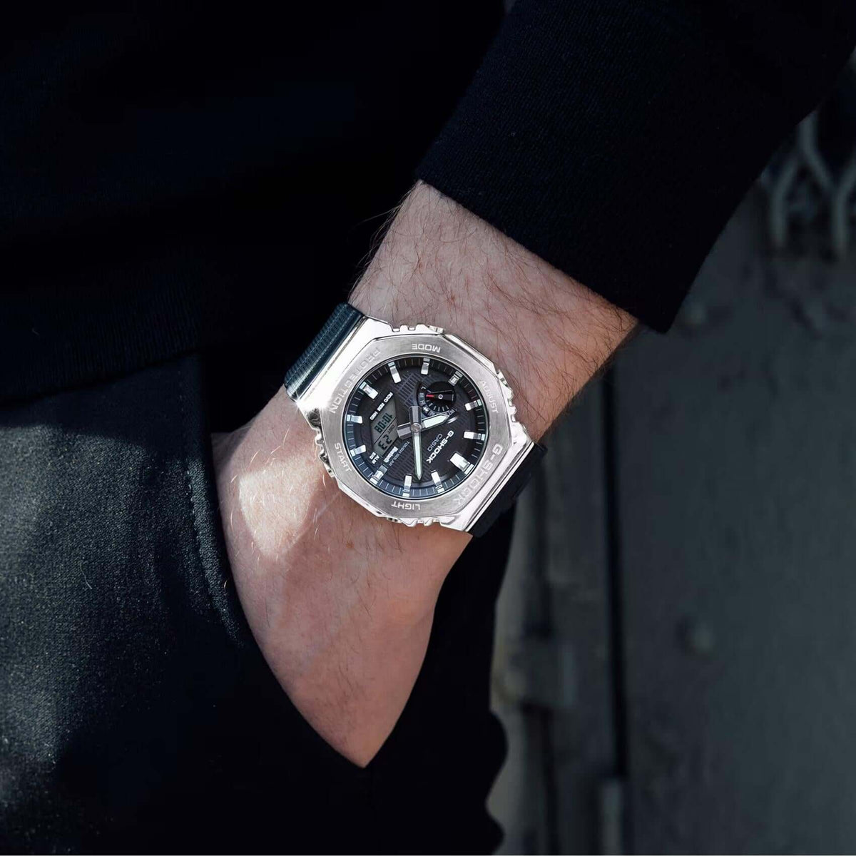 Ρολόι Casio G-Shock GBM-2100-1AER με Μαύρο Λουράκι
