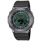 Ρολόι Χρονογράφος Casio G-Shock GM-2100B-3AER Με Χακί Καουτσούκ Λουράκι