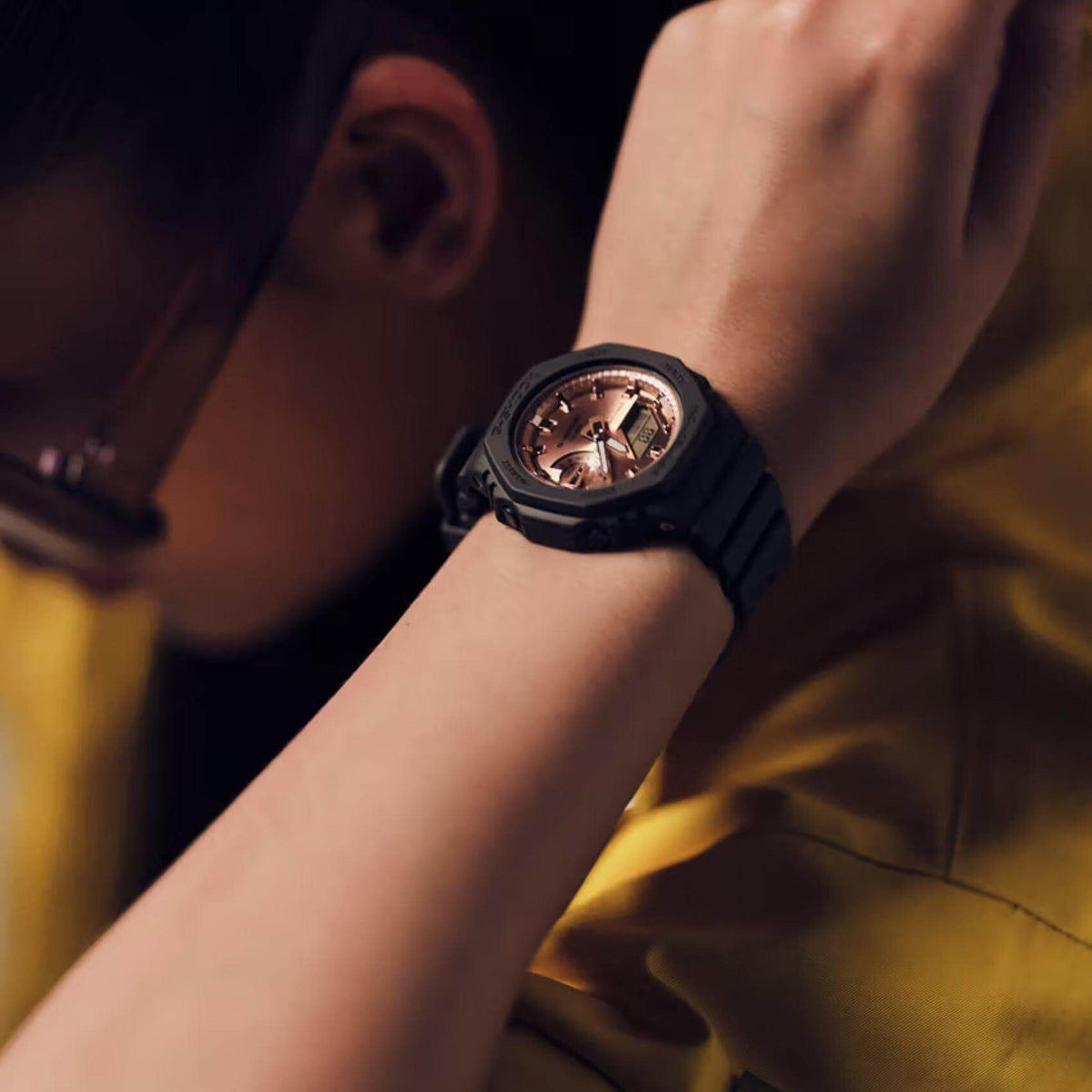 Ρολόι Casio G-Shock GMA-S2100MD-1AER Με Μαύρο Καουτσούκ Λουράκι