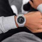 Οκτάγωνο Casio G-Shock GA-2100SKE-7AER Με Διάφανο Καουτσούκ Λουράκι