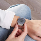 Casio Vintage Iconic A-168WEM-7EF Με Ασημί Μπρασελέ