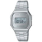Casio Vintage Iconic A-168WEM-7EF Με Ασημί Μπρασελέ