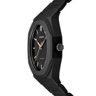 Ρολόι D1 Milano Dawn Light D1-PCBJ12 Με Μαύρο Μπρασελέ