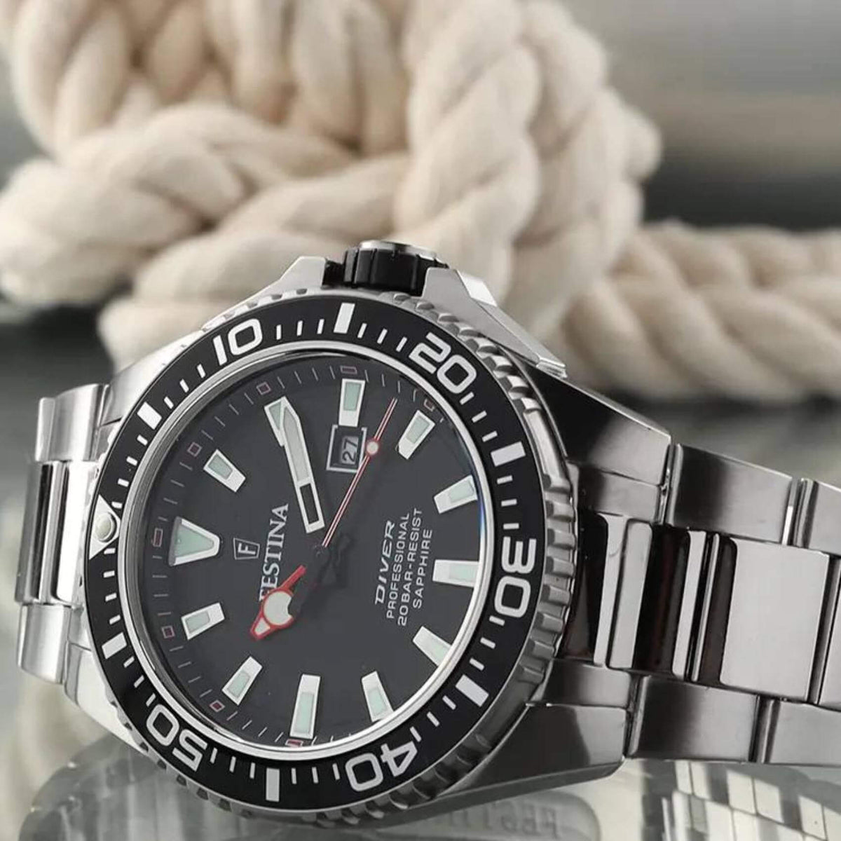 Καταδυτικό Ρολόι Festina Diver F20663/3 Με Μπρασελέ