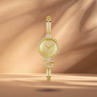 Γυναικείο Ρολόι Guess Giselle GW0929L2 με Χρυσό Μπρασελέ & Χρυσό Καντράν
