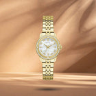 Γυναικείο Ρολόι Guess Colette GW1027L2 με Χρυσό Μπρασελέ & Λευκό Καντράν