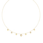 Κολιέ Guess Ace Of Diamonds JUBN06178JWYGT/U Χρυσό με Κρεμαστά Charms