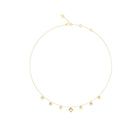 Κολιέ Guess Ace Of Diamonds JUBN06178JWYGT/U Χρυσό με Κρεμαστά Charms