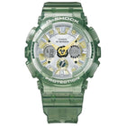 Ρολόι Casio G-Shock GMA-S120GS-3AER Με Πράσινο Καουτσούκ Λουράκι