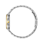 Γυναικείο Ρολόι Citizen Elegance EM0506-77A με Ασημί-Ροζ Χρυσό Μπρασελέ & Λευκό Καντράν
