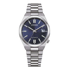 Αυτόματο Γυναικείο Ρολόι Citizen Tsuyosa NJ0200-50M Με Ασημί Μπρασελέ & Μπλε Καντράν