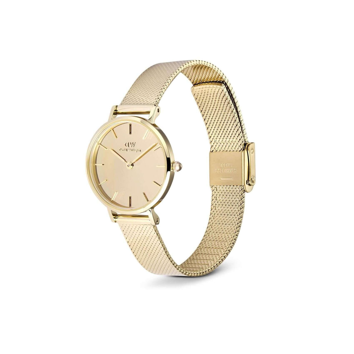 Χρυσό καντράν για το γυναικείο ρολόι Daniel Wellington Petite Reflection Gold DW00100797 διαμέτρου 28mm.