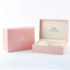 Ρολόι Festina Boyfriend F20604/1 Με Ασημί-Χρυσό Μπρασελέ & Λευκό Καντράν
