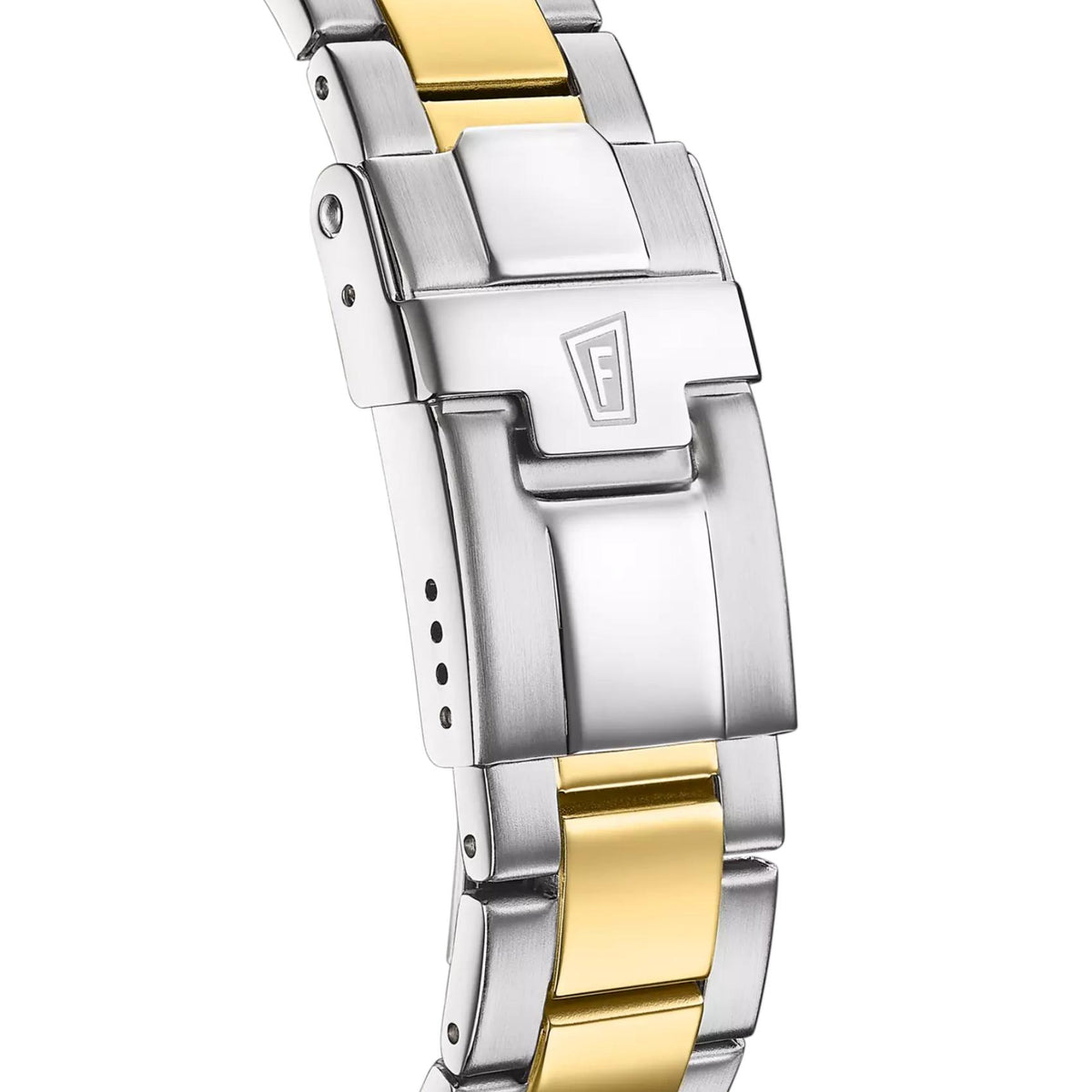 Ασημί-χρυσό ατσάλινο μπρασελέ ρολογιού Festina Boyfriend F20604/1