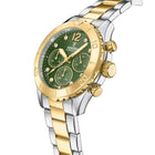 Ρολόι Festina Boyfriend F20604/2 Με Ασημί-Χρυσό Μπρασελέ & Πράσινο Καντράν