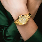 Ρολόι Festina Classics F20050/2 Με Χρυσό Μπρασελέ & Χρυσό Καντράν