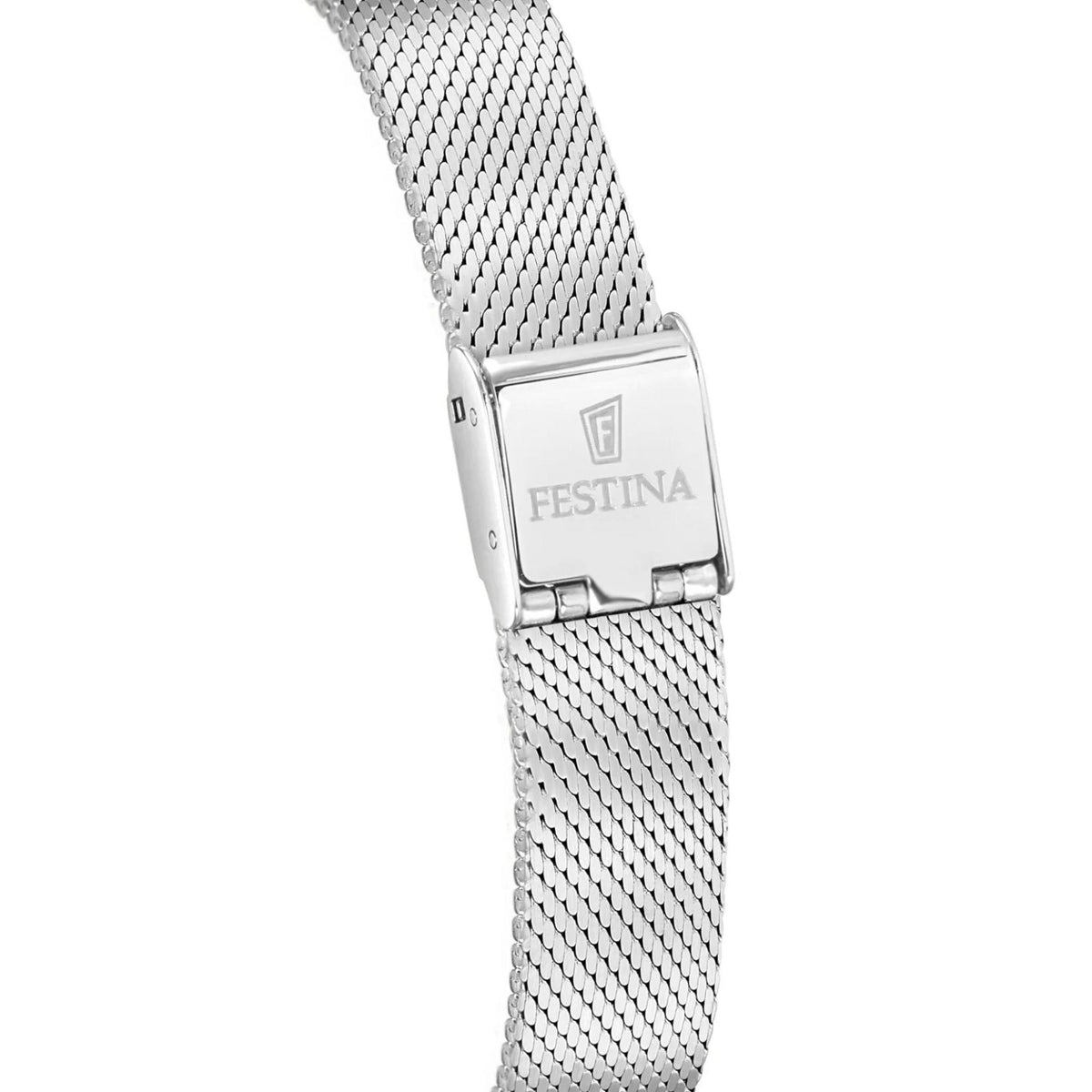Ασημί ατσάλινο μπρασελέ ρολογιού Festina Grace F20076/4