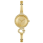 Γυναικείο Ρολόι Guess Giselle GW0929L2 με Χρυσό Μπρασελέ & Χρυσό Καντράν
