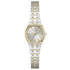 Γυναικείο Ρολόι Guess Pixie GW0931L3 με Δίχρωμο Μπρασελέ & Ασημί Καντράν