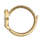 Ρολόι Just Cavalli Signature Snake Fiore JC1L390M0025 Με Χρυσό Μπρασελέ & Ασημί Καντράν